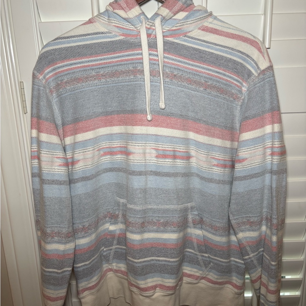 Faherty Multicolor Striped Hoodie